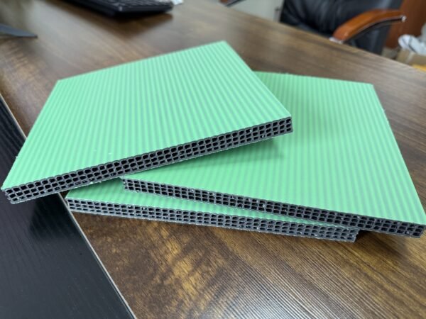 Green Hollow Plastic Formwork (Square Holes)